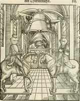 Picture 13 of 234 from Anfang, Vrsprug und Herkomen des Thurniers inn Teutscher Nation : wieuil Thurnier biss vff den letztenn zu Wormbs : auch wie vnnd an welchen Orten die gehalten vñ durch was Fürsten, Grauen, Herrn, Ritter vñ vom Adel, sie iederzeit besucht worden sindt .. (1532), leaf 36