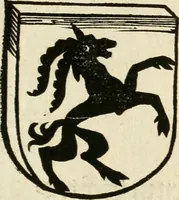 Picture 203 of 234 from Anfang, Vrsprug und Herkomen des Thurniers inn Teutscher Nation : wieuil Thurnier biss vff den letztenn zu Wormbs : auch wie vnnd an welchen Orten die gehalten vñ durch was Fürsten, Grauen, Herrn, Ritter vñ vom Adel, sie iederzeit besucht worden sindt .. (1532), leaf 376