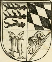 Picture 204 of 234 from Anfang, Vrsprug und Herkomen des Thurniers inn Teutscher Nation : wieuil Thurnier biss vff den letztenn zu Wormbs : auch wie vnnd an welchen Orten die gehalten vñ durch was Fürsten, Grauen, Herrn, Ritter vñ vom Adel, sie iederzeit besucht worden sindt .. (1532), leaf 376