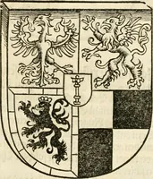 Picture 213 of 234 from Anfang, Vrsprug und Herkomen des Thurniers inn Teutscher Nation : wieuil Thurnier biss vff den letztenn zu Wormbs : auch wie vnnd an welchen Orten die gehalten vñ durch was Fürsten, Grauen, Herrn, Ritter vñ vom Adel, sie iederzeit besucht worden sindt .. (1532), leaf 392