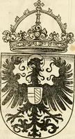 Picture 220 of 234 from Anfang, Vrsprug und Herkomen des Thurniers inn Teutscher Nation : wieuil Thurnier biss vff den letztenn zu Wormbs : auch wie vnnd an welchen Orten die gehalten vñ durch was Fürsten, Grauen, Herrn, Ritter vñ vom Adel, sie iederzeit besucht worden sindt .. (1532), leaf 410