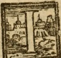 An illustration from Angeli Aretini De maleficiis tractatus : de inquirendis animaduertendisq[ue] criminibus, opus nedum vtile, sed necessarium omnibus, maxime ijs, qui ad prouincias regendas constituti sunt ; cui tractatus Alberti de Gandino, nec non Bonifacii de Vitellinis, vnà cum apostillis Augustini de Arimino, & Hieronymi Chuchalon, veluti apendices subiecimus ... cum eiusdem Angeli vita (1573)