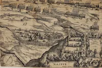 An illustration from Anglia rediviva; = Englands recovery: being the history of the motions, actions, and successes of the army under the immediate conduct of His Excellency Sr. Thomas Fairfax, Kt. Captain-General of all the Parliaments forces in England. (1647)