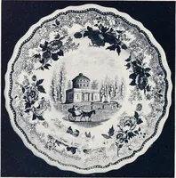 Picture 80 of 147 from Anglo-American pottery; old English china with American views; a manual for collectors (1901), leaf 105