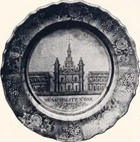 Picture 104 of 147 from Anglo-American pottery; old English china with American views; a manual for collectors (1901), leaf 140