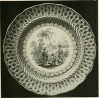 An illustration from Anglo-American pottery; old English china with American views, a manual for collectors (1899)