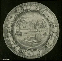 An illustration from Anglo-American pottery; old English china with American views, a manual for collectors (1899)