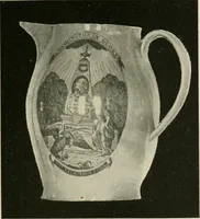 An illustration from Anglo-American pottery; old English china with American views, a manual for collectors (1899)