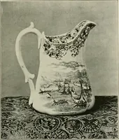 An illustration from Anglo-American pottery; old English china with American views, a manual for collectors (1899)