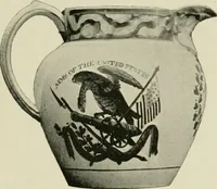 An illustration from Anglo-American pottery; old English china with American views, a manual for collectors (1899)