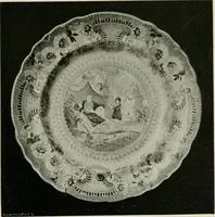 An illustration from Anglo-American pottery; old English china with American views, a manual for collectors (1899)