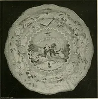 An illustration from Anglo-American pottery; old English china with American views, a manual for collectors (1899)