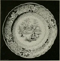 An illustration from Anglo-American pottery; old English china with American views, a manual for collectors (1899)
