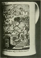 An illustration from Anglo-American pottery; old English china with American views, a manual for collectors (1899)