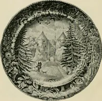 An illustration from Anglo-American pottery; old English china with American views, a manual for collectors (1899)