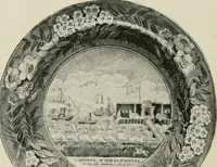 An illustration from Anglo-American pottery; old English china with American views, a manual for collectors (1899)