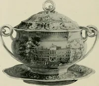 An illustration from Anglo-American pottery; old English china with American views, a manual for collectors (1899)