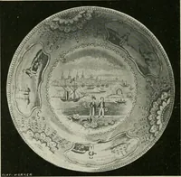 An illustration from Anglo-American pottery; old English china with American views, a manual for collectors (1899)