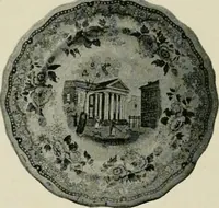 An illustration from Anglo-American pottery; old English china with American views, a manual for collectors (1899)