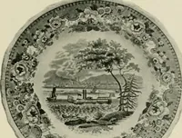 An illustration from Anglo-American pottery; old English china with American views, a manual for collectors (1899)