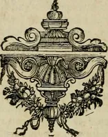 An illustration from Anicii Manlii Severini Boëtii ... Consolationis philosophiæ libros quinque (1680)