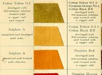 Picture 9 of 16 from The aniline colours of the Badische Anilin- & Soda-Fabrik, Ludwigshafen on Rhine and their application on wool, cotton, silk and other textile fibres (1901), leaf 263