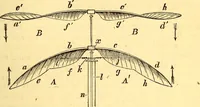 An illustration from Animal locomotion, or Walking, swimming, and flying, with a dissertation on aëronautics (1874)