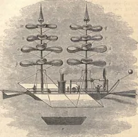 An illustration from Animal locomotion, or Walking, swimming, and flying, with a dissertation on aëronautics (1874)
