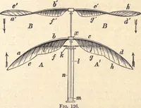 An illustration from Animal locomotion, or Walking, swimming, and flying, with a dissertation on aëronautics (1874)
