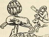 An illustration from Animal symbolism in ecclesiastical architecture (1896)