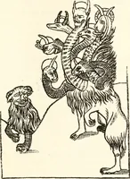 An illustration from Animal symbolism in ecclesiastical architecture (1896)