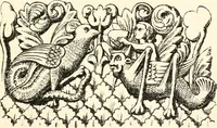 An illustration from Animal symbolism in ecclesiastical architecture (1896)