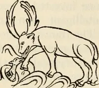 An illustration from Animal symbolism in ecclesiastical architecture (1896)