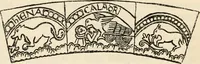An illustration from Animal symbolism in ecclesiastical architecture (1896)