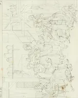 An illustration from Annales de l'école française des beaux-arts : recueil de gravures au trait ... avec des notices historiques et critiques, des considérations sur l'état et les progrès des arts, la biographie des artistes dont la France déplore chaque année la perte, etc., etc. (1827)