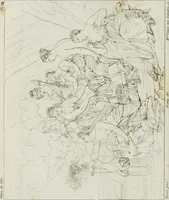 An illustration from Annales de l'école française des beaux-arts : recueil de gravures au trait ... avec des notices historiques et critiques, des considérations sur l'état et les progrès des arts, la biographie des artistes dont la France déplore chaque année la perte, etc., etc. (1827)