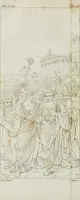 An illustration from Annales de l'école française des beaux-arts : recueil de gravures au trait ... avec des notices historiques et critiques, des considérations sur l'état et les progrès des arts, la biographie des artistes dont la France déplore chaque année la perte, etc., etc. (1827)