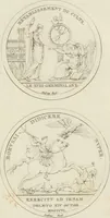 Picture 43 of 68 from Annales du musée et de l'école moderne des beaux-arts : recueil de gravures au trait, d'après les principaux ouvrages de peinture, sculpture, ou projets d'architecture, qui, chaque année, ont remporté le prix, soit aux écoles spéciales, soit aux concours nationaux : les productions des artistes en tous genres, qui, aux différentes expositions, ont été citées avec éloges : les morceaux les plus estimés ou inédits de la galerie de peinture : la suite complète de celle des antiques : édifices anciens et modernes, etc. (1800), leaf 144