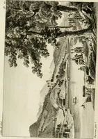 An illustration from Annales du musée et de l'école moderne des beaux-arts : recueil de gravures au trait, d'après les principaux ouvrages de peinture, sculpture, ou projets d'architecture, qui, chaque année, ont remporté le prix, soit aux écoles spéciales, soit aux concours nationaux : les productions des artistes en tous genres, qui, aux différentes expositions, ont été citées avec éloges : les morceaux les plus estimés ou inédits de la galerie de peinture : la suite complète de celle des antiques : édifices anciens et modernes, etc. (1800)