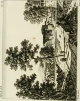 An illustration from Annales du musée et de l'école moderne des beaux-arts : recueil de gravures au trait, d'après les principaux ouvrages de peinture, sculpture, ou projets d'architecture, qui, chaque année, ont remporté le prix, soit aux écoles spéciales, soit aux concours nationaux : les productions des artistes en tous genres, qui, aux différentes expositions, ont été citées avec éloges : les morceaux les plus estimés ou inédits de la galerie de peinture : la suite complète de celle des antiques : édifices anciens et modernes, etc. (1800)