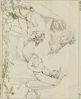 An illustration from Annales du musée et de l'école moderne des beaux-arts : recueil de gravures au trait, d'après les principaux ouvrages de peinture, sculpture, ou projets d'architecture, qui, chaque année, ont remporté le prix, soit aux écoles spéciales, soit aux concours nationaux : les productions des artistes en tous genres, qui, aux différentes expositions, ont été citées avec éloges : les morceaux les plus estimés ou inédits de la galerie de peinture : la suite complète de celle des antiques : édifices anciens et modernes, etc. (1800)
