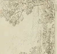 Picture 37 of 70 from Annales du musée et de l'école moderne des beaux-arts : recueil de gravures au trait, d'après les principaux ouvrages de peinture, sculpture, ou projets d'architecture, qui, chaque année, ont remporté le prix, soit aux écoles spéciales, soit aux concours nationaux : les productions des artistes en tous genres, qui, aux différentes expositions, ont été citées avec éloges : les morceaux les plus estimés ou inédits de la galerie de peinture : la suite complète de celle des antiques : édifices anciens et modernes, etc. (1800), leaf 131