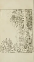 An illustration from Annales du musée et de l'école moderne des beaux-arts : recueil de gravures au trait, d'après les principaux ouvrages de peinture, sculpture, ou projets d'architecture, qui, chaque année, ont remporté le prix, soit aux écoles spéciales, soit aux concours nationaux : les productions des artistes en tous genres, qui, aux différentes expositions, ont été citées avec éloges : les morceaux les plus estimés ou inédits de la galerie de peinture : la suite complète de celle des antiques : édifices anciens et modernes, etc. (1800)