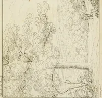 An illustration from Annales du musée et de l'école moderne des beaux-arts : recueil de gravures au trait, d'après les principaux ouvrages de peinture, sculpture, ou projets d'architecture, qui, chaque année, ont remporté le prix, soit aux écoles spéciales, soit aux concours nationaux : les productions des artistes en tous genres, qui, aux différentes expositions, ont été citées avec éloges : les morceaux les plus estimés ou inédits de la galerie de peinture : la suite complète de celle des antiques : édifices anciens et modernes, etc. (1800)