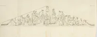 Picture 57 of 70 from Annales du musée et de l'école moderne des beaux-arts : recueil de gravures au trait, d'après les principaux ouvrages de peinture, sculpture, ou projets d'architecture, qui, chaque année, ont remporté le prix, soit aux écoles spéciales, soit aux concours nationaux : les productions des artistes en tous genres, qui, aux différentes expositions, ont été citées avec éloges : les morceaux les plus estimés ou inédits de la galerie de peinture : la suite complète de celle des antiques : édifices anciens et modernes, etc. (1800), leaf 184