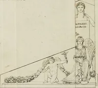 Picture 58 of 70 from Annales du musée et de l'école moderne des beaux-arts : recueil de gravures au trait, d'après les principaux ouvrages de peinture, sculpture, ou projets d'architecture, qui, chaque année, ont remporté le prix, soit aux écoles spéciales, soit aux concours nationaux : les productions des artistes en tous genres, qui, aux différentes expositions, ont été citées avec éloges : les morceaux les plus estimés ou inédits de la galerie de peinture : la suite complète de celle des antiques : édifices anciens et modernes, etc. (1800), leaf 185