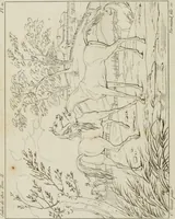 An illustration from Annales du musée et de l'école moderne des beaux-arts : recueil de gravures au trait, d'après les principaux ouvrages de peinture, sculpture, ou projets d'architecture, qui, chaque année, ont remporté le prix, soit aux écoles spéciales, soit aux concours nationaux : les productions des artistes en tous genres, qui, aux différentes expositions, ont été citées avec éloges : les morceaux les plus estimés ou inédits de la galerie de peinture : la suite complète de celle des antiques : édifices anciens et modernes, etc. (1800)