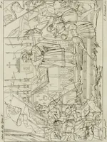 An illustration from Annales du musée et de l'école moderne des beaux-arts : recueil de gravures au trait, d'après les principaux ouvrages de peinture, sculpture, ou projets d'architecture, qui, chaque année, ont remporté le prix, soit aux écoles spéciales, soit aux concours nationaux : les productions des artistes en tous genres, qui, aux différentes expositions, ont été citées avec éloges : les morceaux les plus estimés ou inédits de la galerie de peinture : la suite complète de celle des antiques : édifices anciens et modernes, etc. (1800)