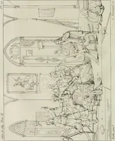 Picture 90 of 137 from Annales du musée et de l'école moderne des beaux-arts : recueil de gravures au trait, d'après les principaux ouvrages de peinture, sculpture, ou projets d'architecture, qui, chaque année, ont remporté le prix, soit aux écoles spéciales, soit aux concours nationaux : les productions des artistes en tous genres, qui, aux différentes expositions, ont été citées avec éloges : les morceaux les plus estimés ou inédits de la galerie de peinture : la suite complète de celle des antiques : édifices anciens et modernes, etc. (1800), leaf 333
