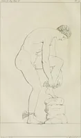 An illustration from Annales du musée et de l'école moderne des beaux-arts : recueil de gravures au trait, d'après les principaux ouvrages de peinture, sculpture, ou projets d'architecture, qui, chaque année, ont remporté le prix, soit aux écoles spéciales, soit aux concours nationaux : les productions des artistes en tous genres, qui, aux différentes expositions, ont été citées avec éloges : les morceaux les plus estimés ou inédits de la galerie de peinture : la suite complète de celle des antiques : édifices anciens et modernes, etc. (1800)